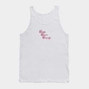 khop khun khrup - maroon red Tank Top